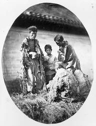 Elend in China, ca. 1875